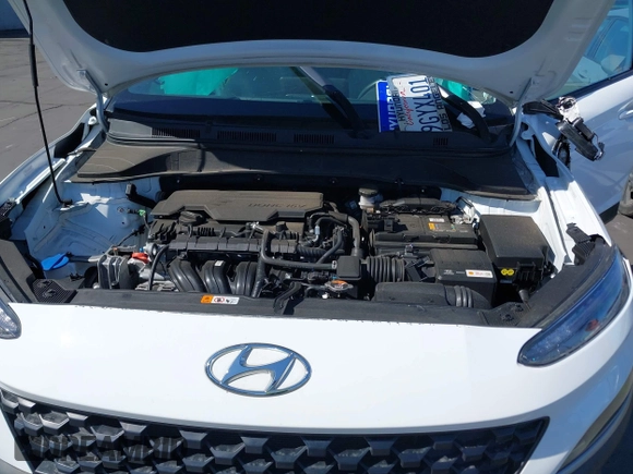 2023 Hyundai Kona SEL with VIN KM8K32AB3PU049347, listed as a IAAI auction lot 42002006 with 21,225 mi miles and . Bid and sale history available at DreamBid. Image 10.