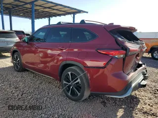 2021 Toyota Highlander XSE with VIN 5TDJZRBH0MS119686, listed as a Copart auction lot 56765235 with 82,324 mi miles and Salvage title. Bid and sale history available at DreamBid. Image 2.