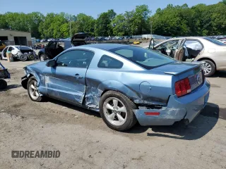 2007 Ford Mustang Deluxe with VIN 1ZVHT80N275327594, listed as a Copart auction lot 58373975 with 123,031 mi miles and Salvage title. Bid and sale history available at DreamBid. Image 2.