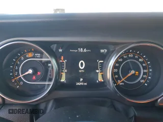 2023 Jeep Wrangler Sport with VIN 1C4HJXDN2PW562603, listed as a Copart auction lot 81111784 with 24,293 mi miles and Salvage Title. Bid and sale history available at DreamBid. Image 9.
