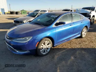 2015 Chrysler 200 Limited z VIN 1C3CCCAB1FN630907, wystawiony jako Copart lot #85733654 z przebiegiem 118 611 mil mil oraz Szkoda całkowita • Salvage title. Historia ofert i sprzedaży dostępna na DreamBid. Obrazek 1.