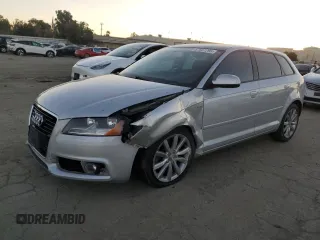 2011 Audi A3 Premium with VIN WAUBEAFM1BA035389, listed as a Copart auction lot 87887295 with 131,653 mi miles and Salvage title. Bid and sale history available at DreamBid. Image 1.