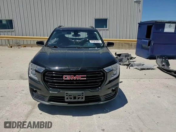 2022 GMC Terrain SLT with VIN 3GKALPEVXNL280050, listed as a Copart auction lot 57501625 with 61,113 mi miles and Salvage title. Bid and sale history available at DreamBid. Image 15.