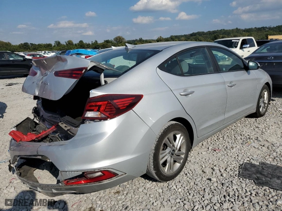 2019 Hyundai Elantra Preferred with VIN KMHD84LF8KU746320, listed as a Copart auction lot 71712984 with 112,343 mi miles and Salvage Title. Bid and sale history available at carsss.com. Image 3.