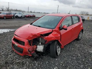 2015 Chevrolet Sonic LS with VIN 1G1JA6SG2F4182793, listed as a Copart auction lot 43841065 with 63,195 mi miles and Salvage title. Bid and sale history available at DreamBid. Image 1.