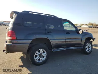 2007 Lexus LX 470 with VIN JTJHT00W374027661, listed as a Copart auction lot 76673684 with 112,184 mi miles and Salvage Title. Bid and sale history available at carsss.com. Image 3.