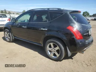 2005 Nissan Murano SL z VIN JN8AZ08T45W318494, wystawiony jako Copart lot #57463815 z przebiegiem 171 224 mil mil oraz Czysty tytuł • Clean title. Historia ofert i sprzedaży dostępna na DreamBid. Obrazek 2.