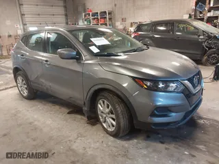 2021 Nissan Rogue Sport S with VIN JN1BJ1AW2MW662909, listed as a IAAI auction lot 41666090 with 32,356 mi miles. Bid and sale history available at carsss.com. Image 1.