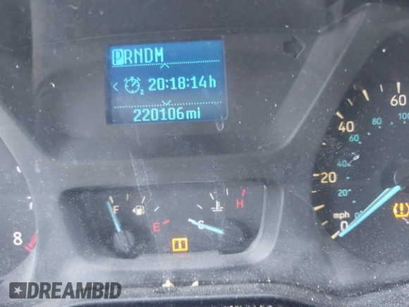 2015 Ford Transit Cargo with VIN 1FTNR1CM2FKB24963, listed as a IAAI auction lot 41455934 with 220,106 mi miles. Bid and sale history available at carsss.com. Image 15.