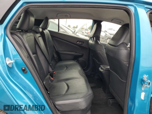 2020 Toyota Prius LE with VIN JTDKARFP3L3137757, listed as a Copart auction lot 55695845 with 189,195 mi miles and Salvage Title. Bid and sale history available at DreamBid. Image 10.