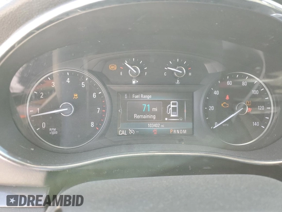 2019 Buick Encore Preferred with VIN KL4CJASB3KB908863, listed as a Copart auction lot 48431425 with 103,402 mi miles and Salvage Title. Bid and sale history available at DreamBid. Image 9.