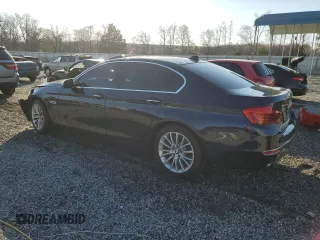 2014 BMW 5 Series 528i xDrive with VIN WBA5A7C56ED620061, listed as a Copart auction lot 48865325 with 120,631 mi miles and Salvage Title. Bid and sale history available at DreamBid. Image 2.