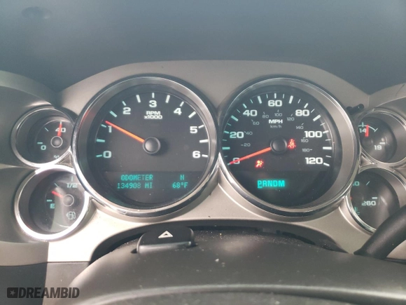 2013 Chevrolet Silverado 1500 LT with VIN 1GCRCSE08DZ413787, listed as a Copart auction lot 42134515 with 134,908 mi miles and Salvage Title. Bid and sale history available at carsss.com. Image 9.