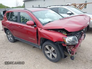 2017 Jeep Compass High Altitude with VIN 1C4NJCEA4HD119423, listed as a IAAI auction lot 42340570 with 96,255 mi miles and . Bid and sale history available at DreamBid. Image 1.
