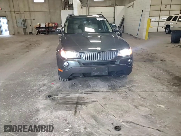 2007 BMW X3 3.0si with VIN WBXPC93417WF17233, listed as a Copart auction lot 69311244 with 213,705 mi miles and Salvage Title. Bid and sale history available at carsss.com. Image 12.