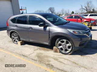 2016 Honda CR-V LX with VIN 5J6RM4H34GL126852, listed as a Copart auction lot 49156005 with 57,352 mi miles and Salvage Title. Bid and sale history available at carsss.com. Image 4.