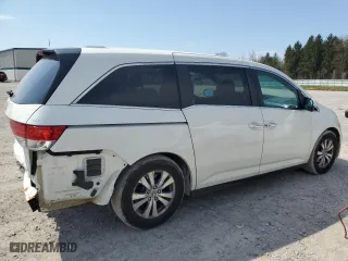2016 Honda Odyssey EX with VIN 5FNRL5H47GB081819, listed as a Copart auction lot 54426085 with 102,596 mi miles and Salvage Title. Bid and sale history available at carsss.com. Image 3.