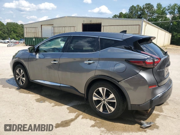 2023 Nissan Murano S with VIN 5N1AZ2AS7PC114250, listed as a Copart auction lot 60825624 with 41,232 mi miles and Clean title. Bid and sale history available at DreamBid. Image 2.