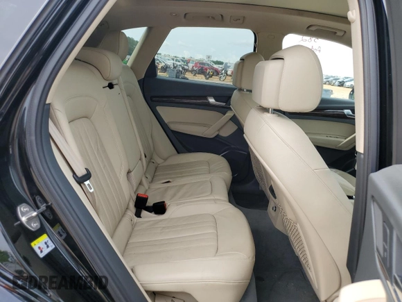 2018 Audi Q5 Premium with VIN WA1ANAFY4J2018204, listed as a Copart auction lot 52797164 with 74,850 mi miles and Salvage Title. Bid and sale history available at carsss.com. Image 10.