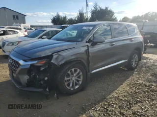 2019 Hyundai Santa Fe SE with VIN 5NMS23AD9KH095747, listed as a Copart auction lot 75342324 with 31,372 mi miles and Salvage Title. Bid and sale history available at carsss.com. Image 1.