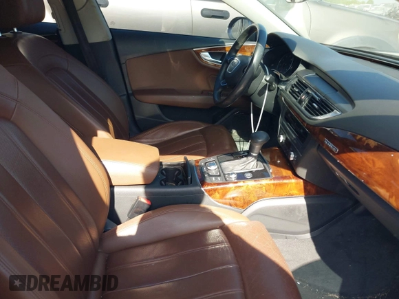 2012 Audi A7 Prestige with VIN WAUSGAFC0CN008552, listed as a IAAI auction lot 42068614 with 107,400 mi miles and . Bid and sale history available at DreamBid. Image 5.