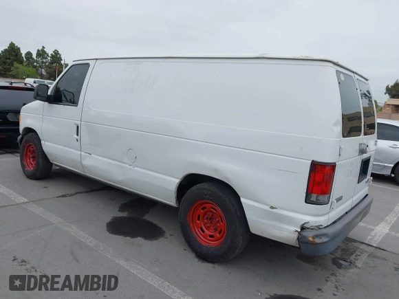 2006 Ford Econoline Cargo with VIN 1FTRE14W16HA85762, listed as a IAAI auction lot 42075835 with 88,491 mi miles. Bid and sale history available at carsss.com. Image 3.