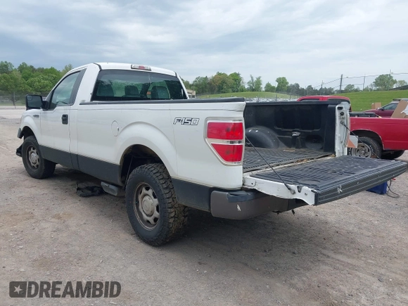 2012 Ford F-150 XL with VIN 1FTMF1CM7CKD06576, listed as a IAAI auction lot 42074226 with 294,349 mi miles. Bid and sale history available at carsss.com. Image 3.