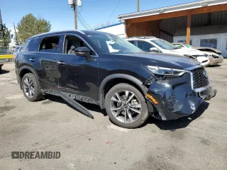 2023 Infiniti QX60 Luxe z VIN 5N1DL1FS1PC364424, wystawiony jako Copart lot #49668195 z przebiegiem 37 364 mil mil oraz Szkoda całkowita • Salvage title. Historia ofert i sprzedaży dostępna na DreamBid. Obrazek 4.
