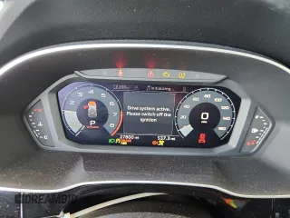 2021 Audi Q3 S line Premium Plus with VIN WA1EECF37M1124299, listed as a Copart auction lot 59994915 with 27,800 mi miles and Salvage title. Bid and sale history available at DreamBid. Image 9.
