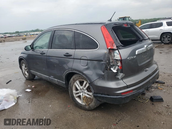2010 Honda CR-V EX z VIN 5J6RE4H5XAL015745, wystawiony jako Copart lot #56214765 z przebiegiem 246 500 mil mil oraz Szkoda całkowita • Salvage title. Historia ofert i sprzedaży dostępna na DreamBid. Obrazek 2.
