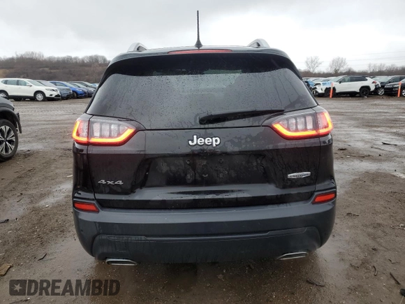 2019 Jeep Cherokee Latitude with VIN 1C4PJMCX1KD189622, listed as a Copart auction lot 47774635 with 37,055 mi miles and Salvage title. Bid and sale history available at DreamBid. Image 6.