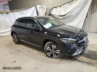 2025 Mercedes-Benz GLA with VIN W1N4N4GB7SJ708365, listed as a Copart auction lot 47927145 with 1,088 mi miles and Clean Title. Bid and sale history available at carsss.com. Image 4.