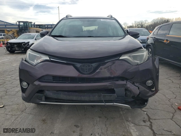 2016 Toyota RAV4 XLE with VIN 2T3WFREV8GW287241, listed as a Copart auction lot 45661165 with 106,203 mi miles and Salvage Title. Bid and sale history available at carsss.com. Image 5.