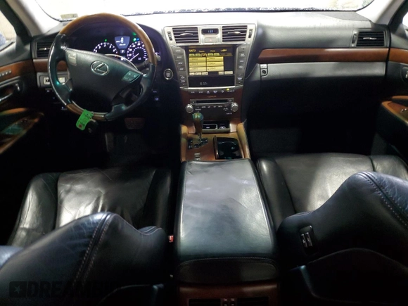 2011 Lexus LS 460 with VIN JTHCL5EF4B5012011, listed as a Copart auction lot 50209825 with 97,658 mi miles and Salvage title. Bid and sale history available at DreamBid. Image 8.