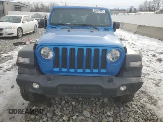 2023 Jeep Wrangler Sport S with VIN 1C4HJXDN5PW573692, listed as a Copart auction lot 42982875 with 25,584 mi miles and Salvage Title. Bid and sale history available at DreamBid. Image 5.