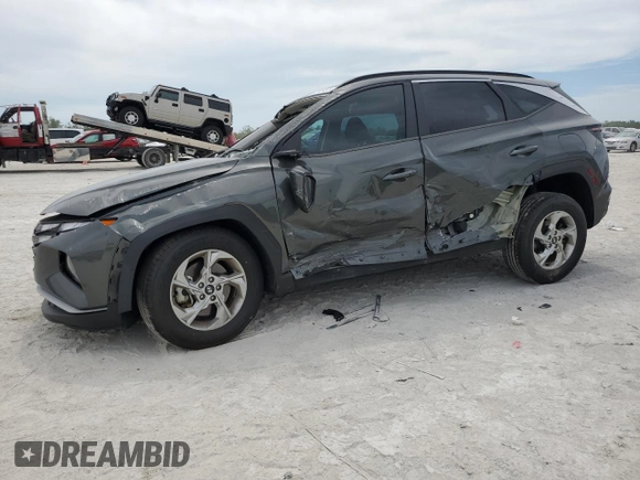 2022 Hyundai Tucson SEL with VIN KM8JB3AE1NU021123, listed as a Copart auction lot 50325495 with 49,371 mi miles and Non Repairable. Bid and sale history available at carsss.com. Image 1.
