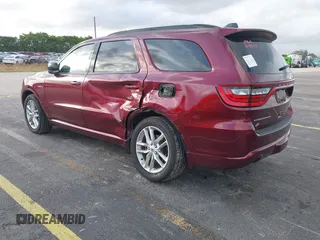 2024 Dodge Durango R/T Plus z VIN 1C4SDJCT1RC187866, wystawiony jako IAAI lot #41620255 z przebiegiem 23 790 mil mil oraz . Historia ofert i sprzedaży dostępna na DreamBid. Obrazek 3.