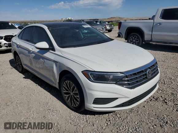 2019 Volkswagen Jetta SEL z VIN 3VWE57BU0KM053777, wystawiony jako Copart lot #59795255 z przebiegiem 182 260 mil mil oraz Szkoda całkowita • Salvage title. Historia ofert i sprzedaży dostępna na DreamBid. Obrazek 4.