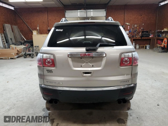 2008 GMC Acadia SLT1 with VIN 1GKEV23758J204492, listed as a Copart auction lot 51964395 with 176,323 mi miles and Salvage Title. Bid and sale history available at DreamBid. Image 6.