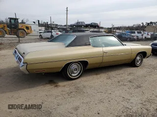 1972 Chevrolet Impala z VIN 1M47H2T190563, wystawiony jako Copart lot #46505275 z przebiegiem 95 137 mil mil oraz Czysty tytuł • Clean title. Historia ofert i sprzedaży dostępna na DreamBid. Obrazek 3.