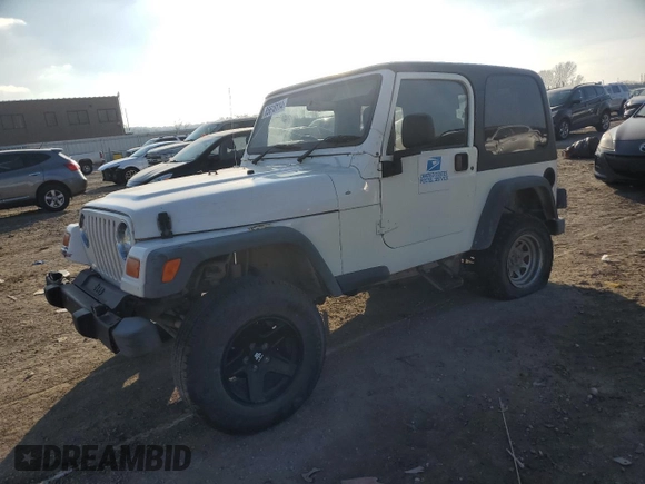 2004 Jeep Wrangler Sport Right Hand Drive with VIN 1J4F449S54P775671, listed as a Copart auction lot 85610114 with 199,074 mi miles and Salvage Title. Bid and sale history available at carsss.com. Image 1.