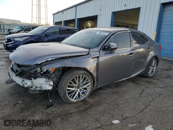 2014 Lexus IS 250 with VIN JTHCF1D20E5001364, listed as a Copart auction lot 41740785 with 116,184 mi miles and Clean title. Bid and sale history available at DreamBid. Image 1.
