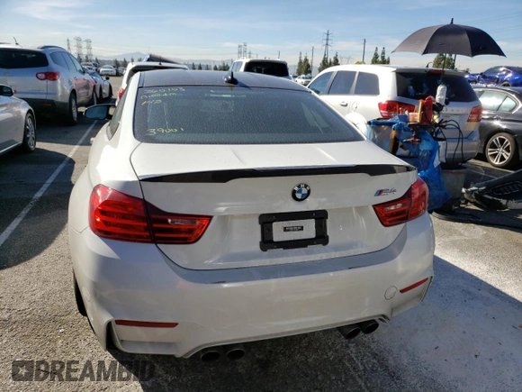 2017 BMW M4 with VIN WBS3R9C51HK709866, listed as a Copart auction lot 40858583 with 50,177 mi miles. Bid and sale history available at carsss.com. Image 6.