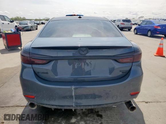 2021 Mazda 6 Carbon Edition with VIN JM1GL1WY7M1602094, listed as a Copart auction lot 50525895 with 15,214 mi miles and Salvage Title. Bid and sale history available at DreamBid. Image 6.