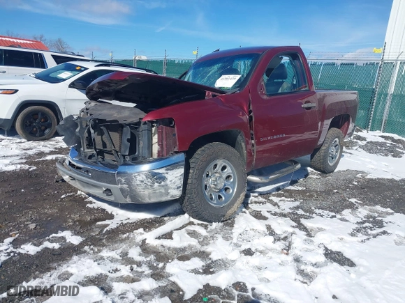 2013 Chevrolet Silverado 1500 Work Truck with VIN 1GCNKPEX2DZ344817, listed as a IAAI auction lot 41581439 with 45,848 mi miles. Bid and sale history available at carsss.com. Image 17.