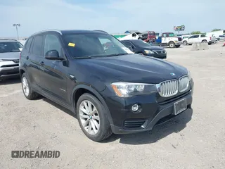 2015 BMW X3 sDrive28i with VIN 5UXWZ7C51F0M82937, listed as a IAAI auction lot 42028655 with 122,969 mi miles and . Bid and sale history available at DreamBid. Image 1.
