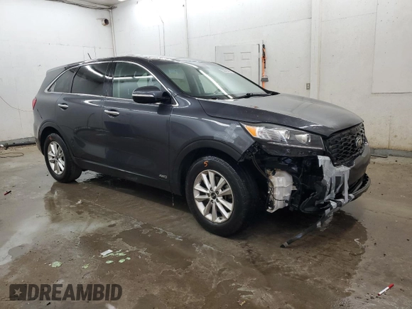 2019 Kia Sorento LX with VIN 5XYPGDA50KG482901, listed as a Copart auction lot 49705855 with 224,690 mi miles and Clean Title. Bid and sale history available at DreamBid. Image 4.