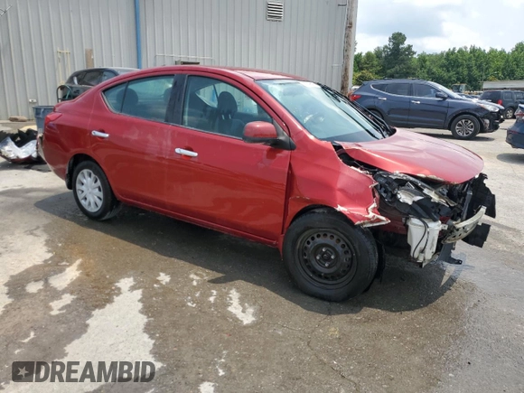 2012 Nissan Versa SV with VIN 3N1CN7APXCL867497, listed as a Copart auction lot 59039645 with 168,270 mi miles and Salvage title. Bid and sale history available at DreamBid. Image 4.