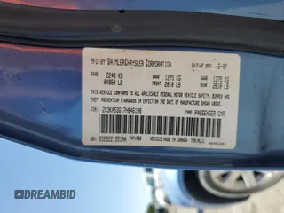 2007 Chrysler 300 Touring z VIN 2C3KA53G17H846188, wystawiony jako Copart lot #56031625 z przebiegiem 121 198 mil mil oraz Szkoda całkowita • Salvage title. Historia ofert i sprzedaży dostępna na DreamBid. Obrazek 12.