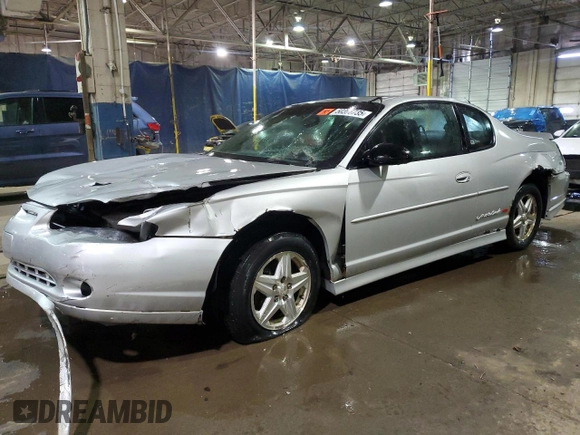 2001 Chevrolet Monte Carlo SS with VIN 2G1WX15K319287081, listed as a Copart auction lot 50396735 with 0 mi miles and Clean Title. Bid and sale history available at carsss.com. Image 1.